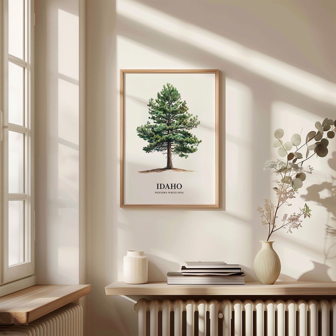 Idaho State Tree Botanical Illustration Wall Art Print - Image 3