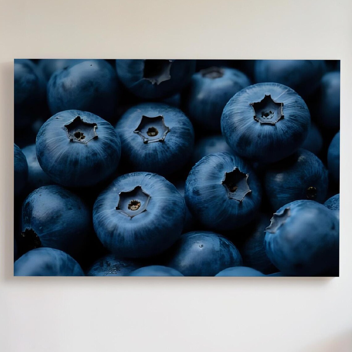 Blueberries Healthy Food Wall Art, Poster