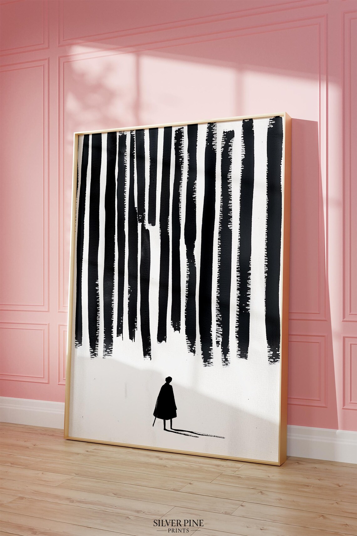 Minimalist Line Art, Abstract Female Silhouette - Image 4