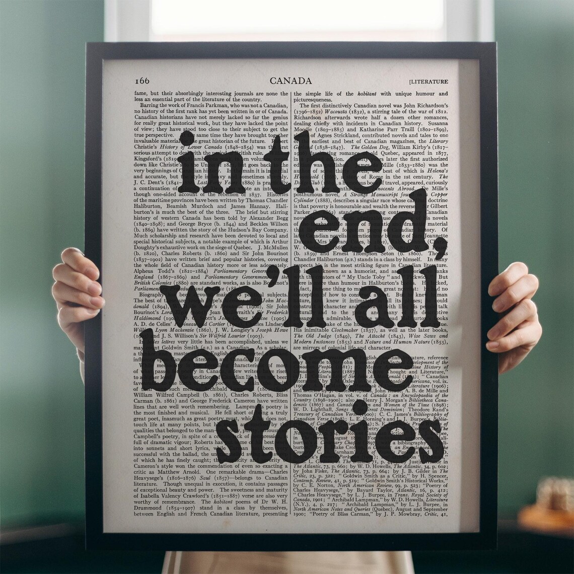 Margaret Atwood Quote Art Print, Reading Nook Decor - Image 4