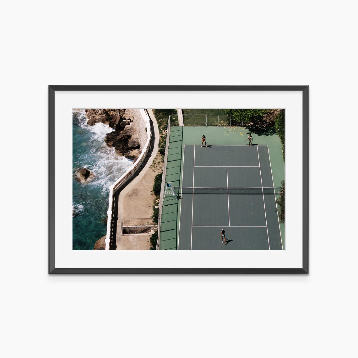 Tennis Poster Photography Prints Court Landscape Print Fine Art Sports Museum Quality Photo Wall