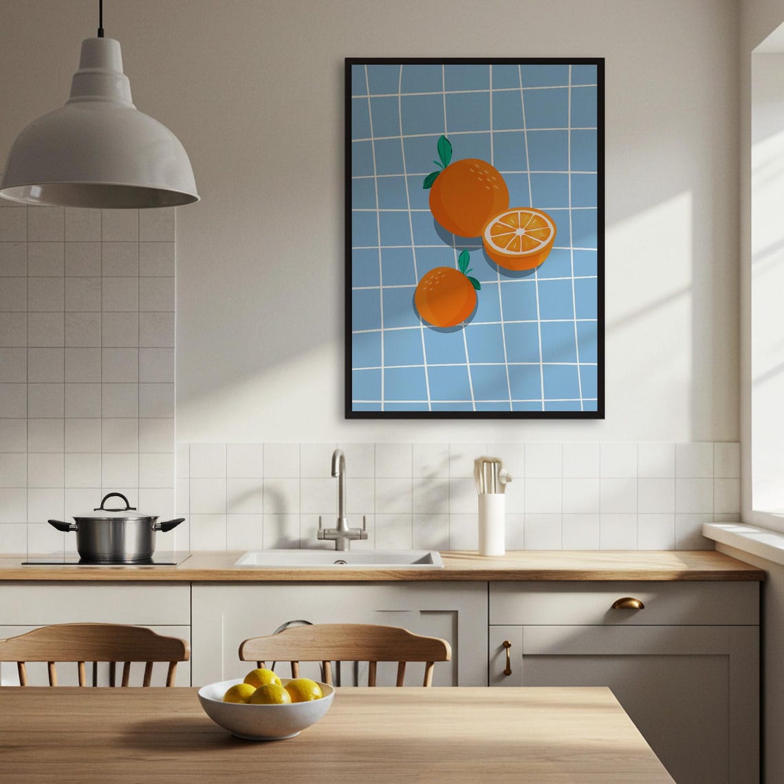 Orange Fruit, Kitchen Wall Decor Poster - Image 4