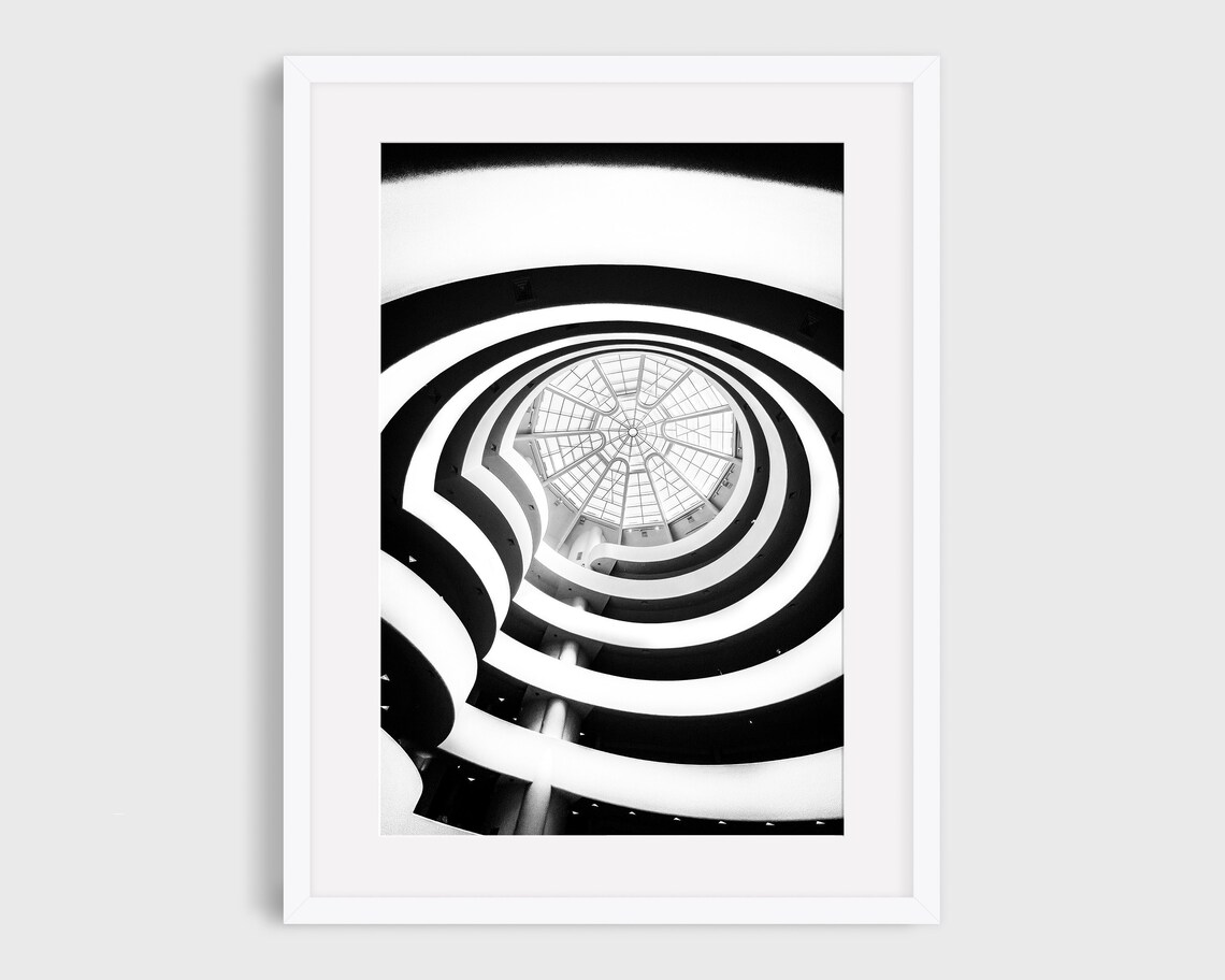 Guggenheim New York City, Photography Art Print
