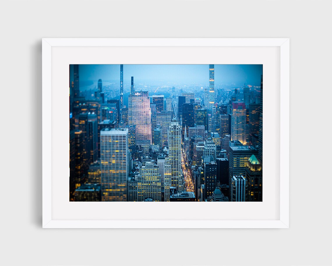 New York Photography Manhattan Skyline, Fifth Avenue