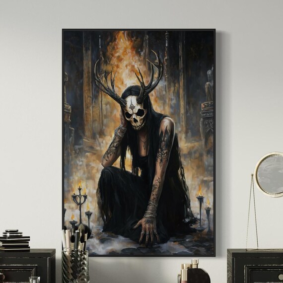 Dark Priestess - Travel Poster