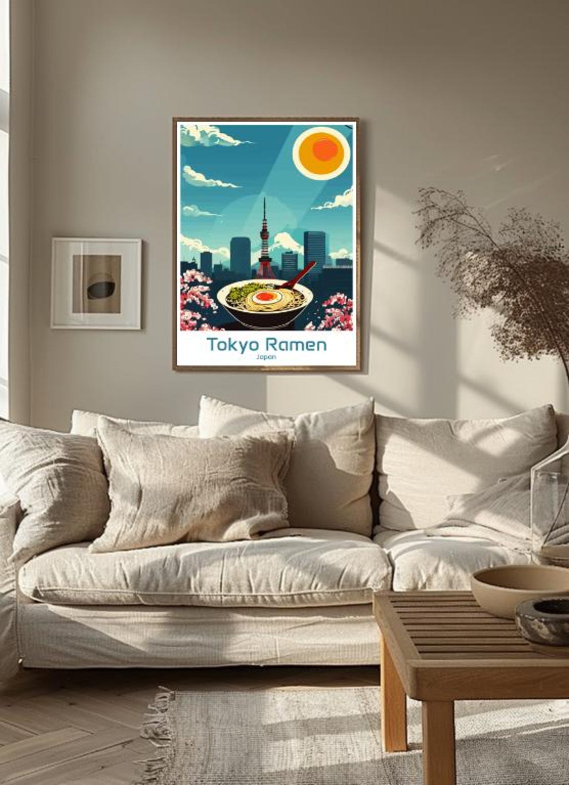 Tokyo Japan Travel Posterauthentic Ramen Shop Wall Art Japanese Food Print Tokyo Street Scene Decor Asian Cuisine Artwork Japan Travel Gift - Image 3