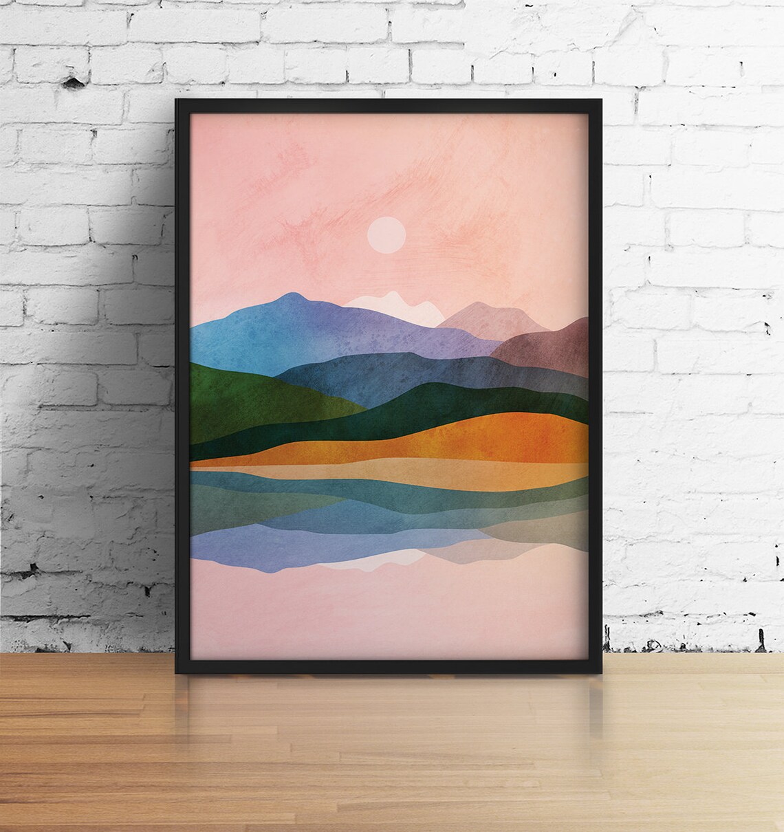 By The Ocean Art Print, Coastal Wall Decor - Image 3