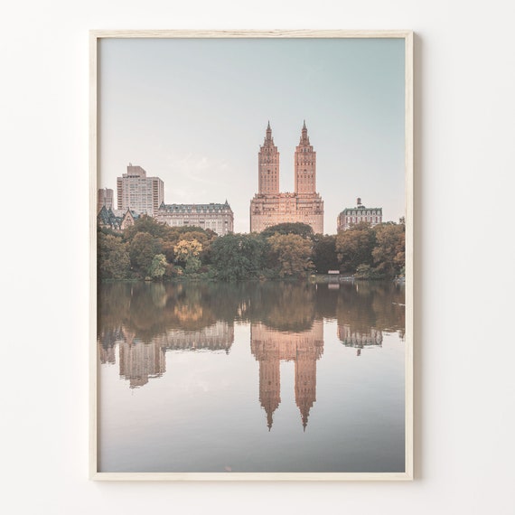 Upper West Side Colorful Poster Print Upper West Side Photo Wall Art Wall Art Boho Decor Colorful Wall Art C18 25