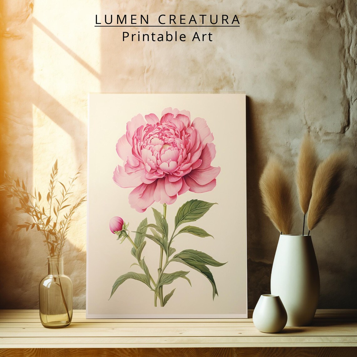 Vintage Rose Art Print, Antique Botanical Flower - Image 3