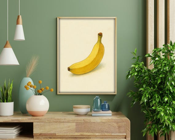 Banana Fruit Art Print