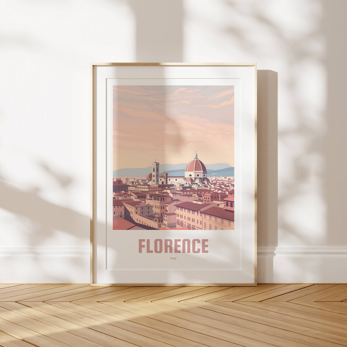Florence Poster Vintage Travel Poster Retro Florence Travel Poster Gift Florence Wall Art Vintage Poster Florence Travel Poster - Image 4
