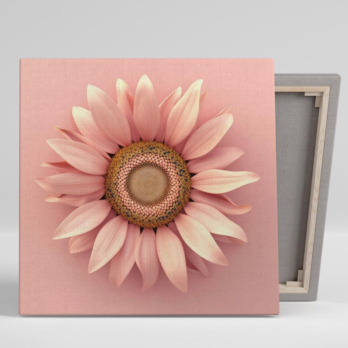 Sunflower Modern Minimalist Floral Decor Art Print