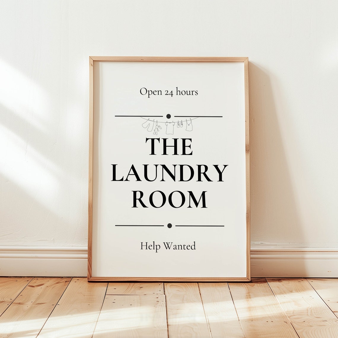 Laundry Room Bundle Set of 6 Funny Vintage Signs Decor Wall Art - Image 6