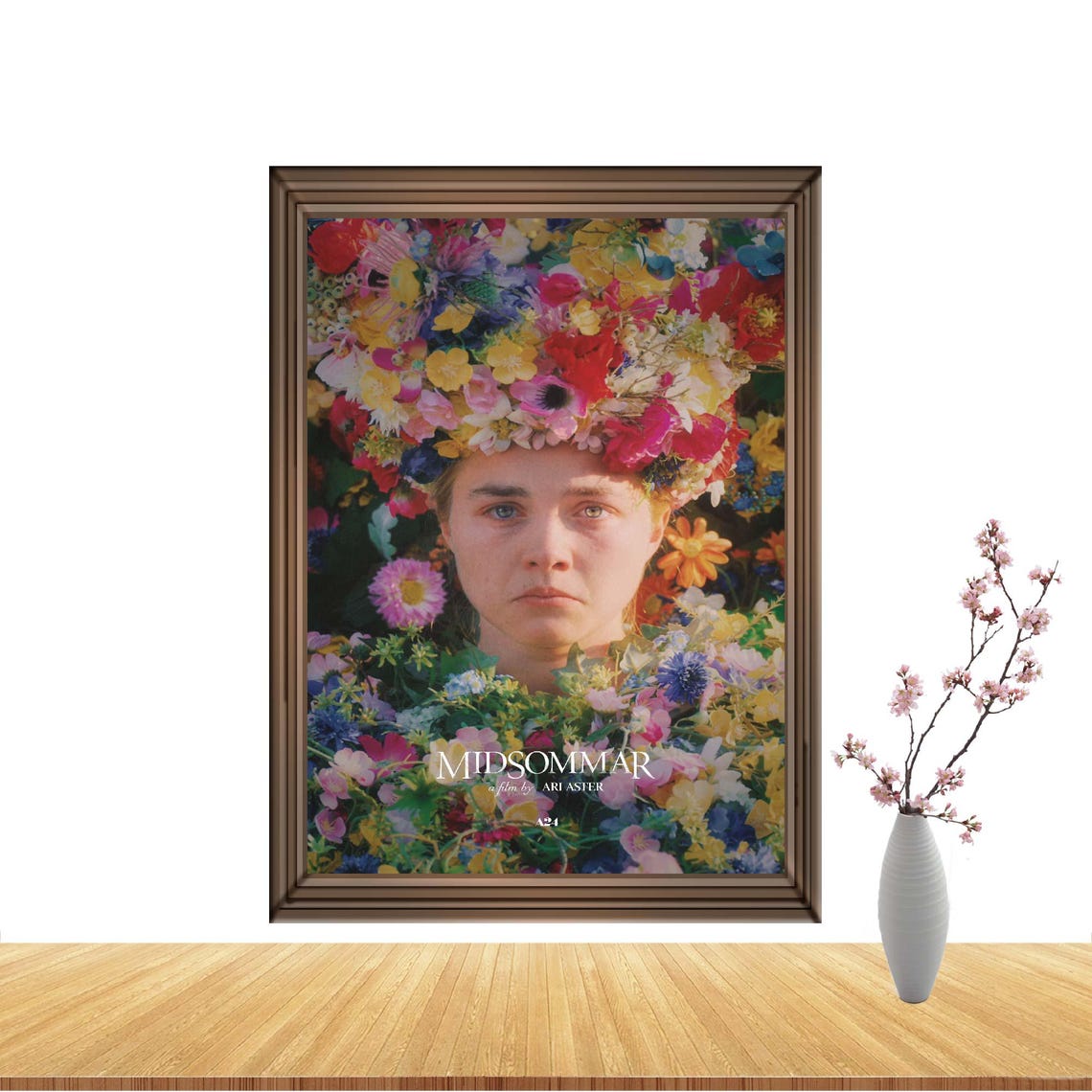 Flower Crown May Queen Midsommar Ari Aster Horror Movie Poster - Image 3