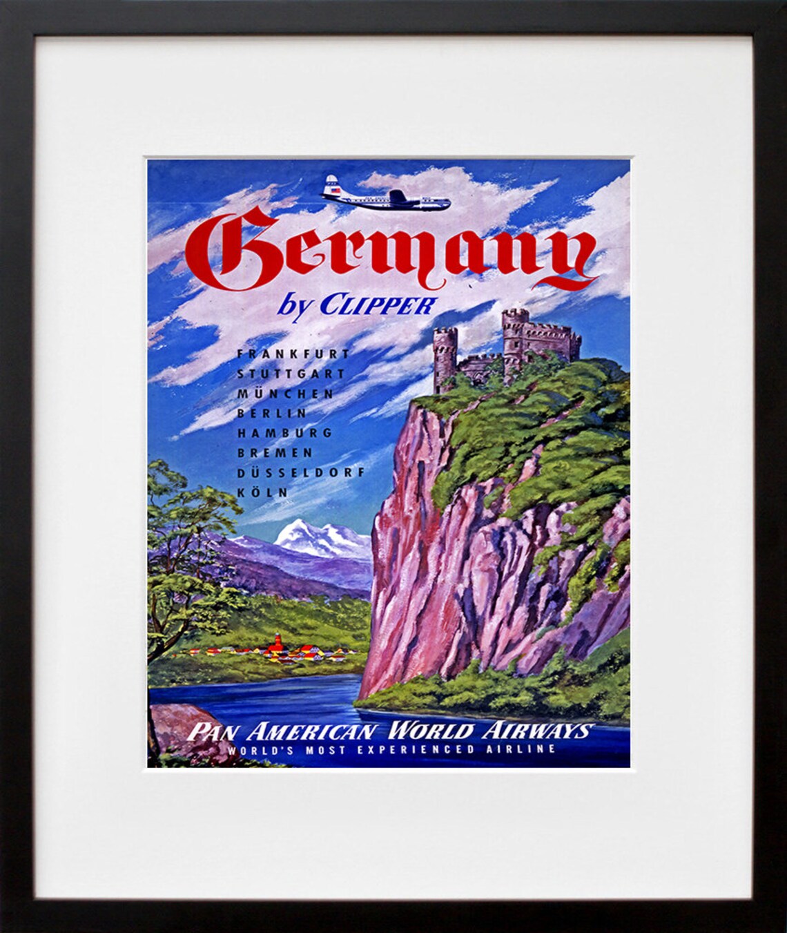 Germany Travel Poster, Travel Poster Art - Image 2