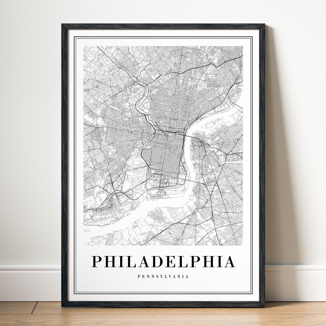 Philadelphia Map Print, Detailed City Map Poster - Image 5