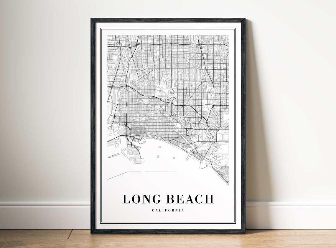 Long Beach California Map Poster, Travel Poster - Image 5