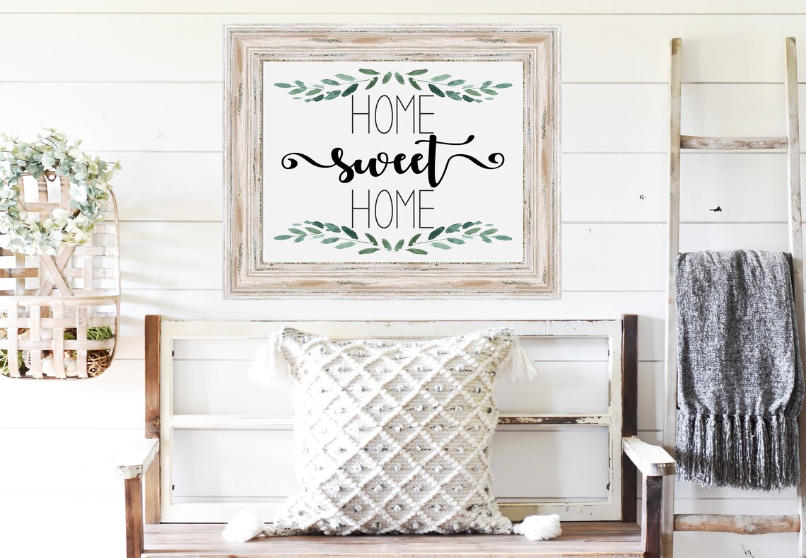 Shiphome Sweet Home Sign, Home Decor