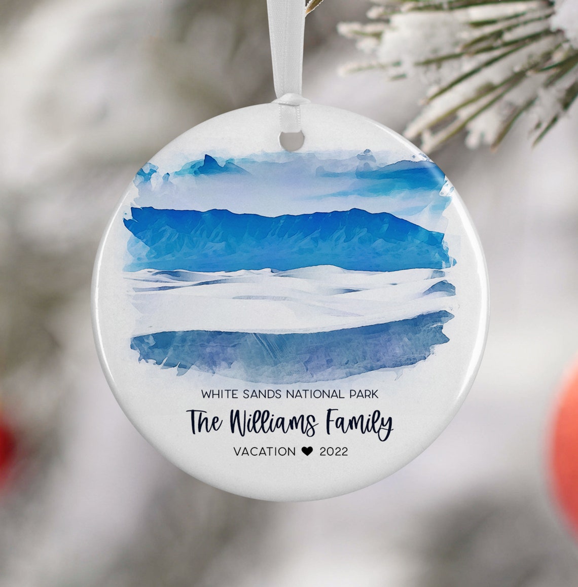 The Williams Family White Sands National Park 2022 Vacation Print
