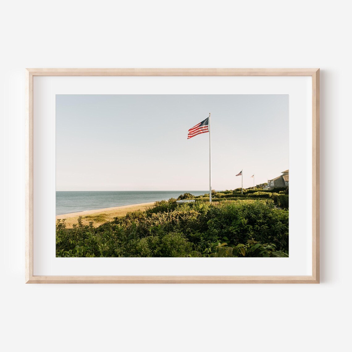 Nantucket Cape Cod Coastal Wall Art Print