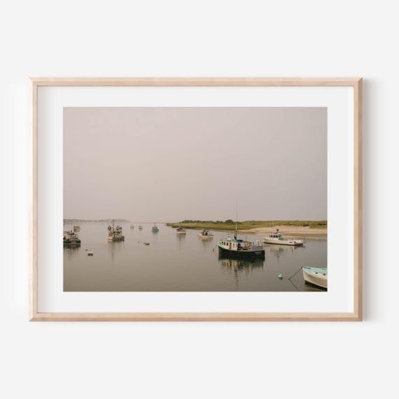 Chatham Harbor Photo Chatham Ma Wall Art Coastal Photography Print New England Decor Nautical Art Cape Cod Fine Art Ocean Landscape