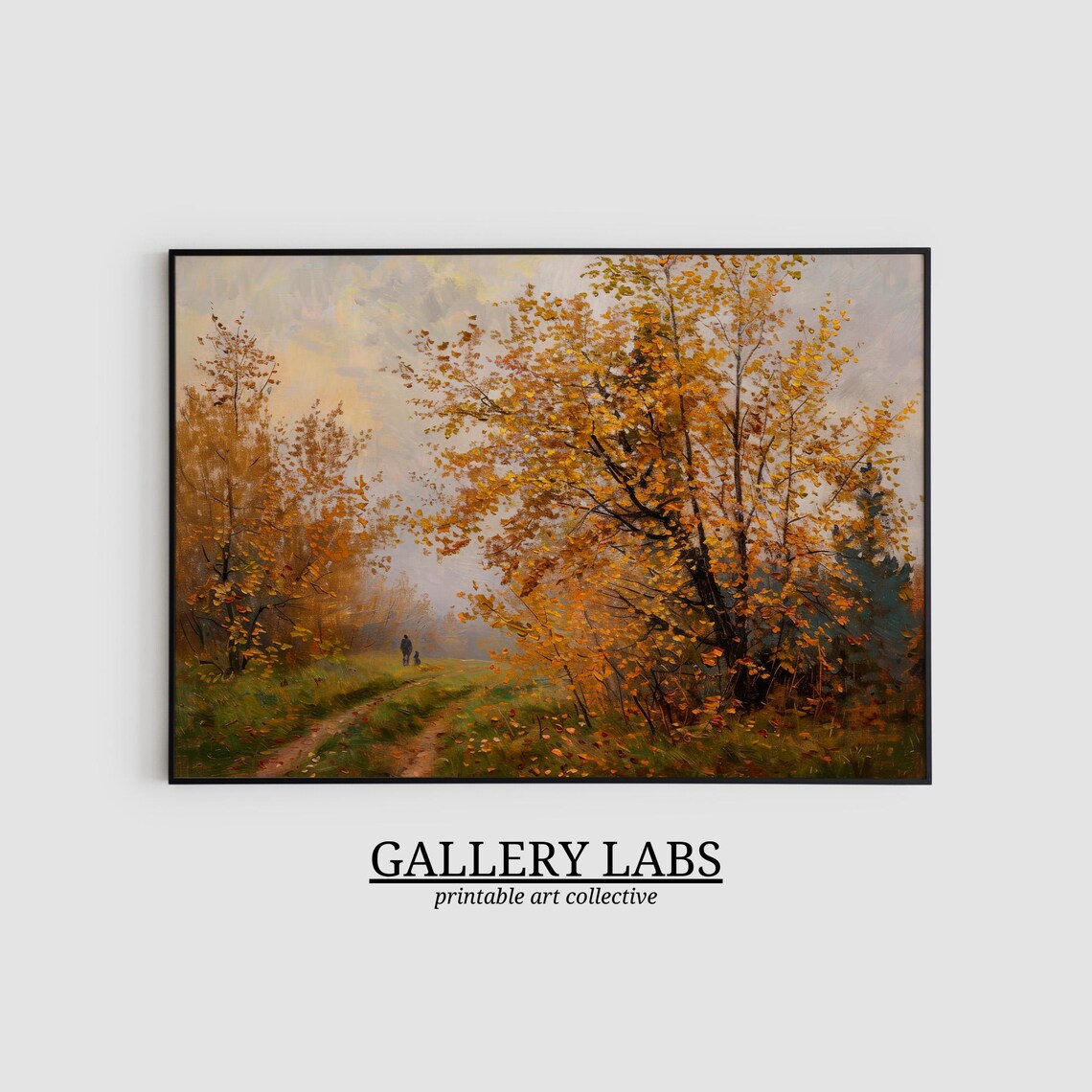 Moody Autumn Wall Art Fall Decor Farmhouse Decor Fall Wall Art Autumn Wall Decor Soft Tone Print Art - Image 2