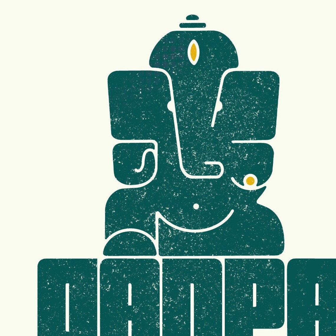 Ganpati Bapa Hindu Indian Desi Art Print - Image 2