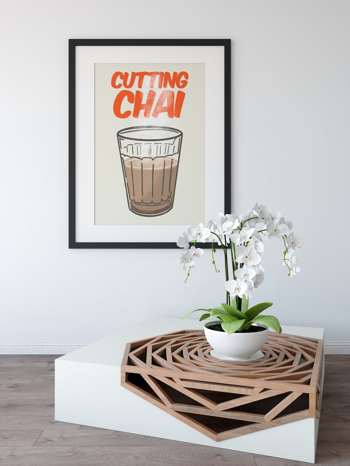 Cutting Chai - Indian Wall Art - Image 3