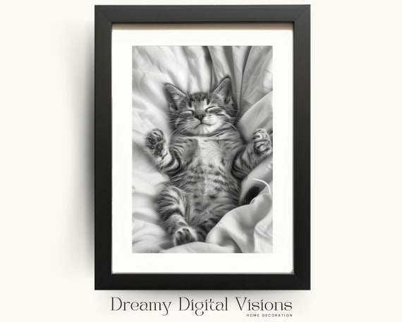 Adorable Kitten Nursery Wall Art Nursery Room Decor With Cute Animals Kids Room Decor Baby Shower Gift Print
