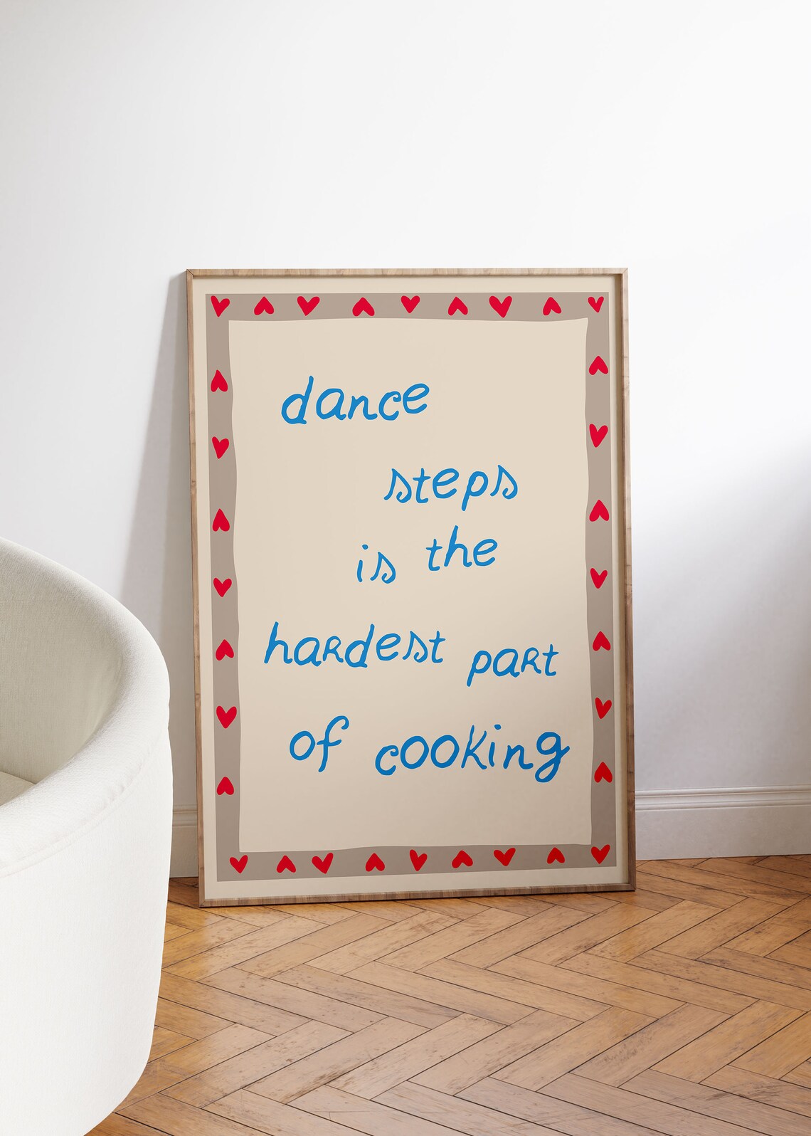 Kitchen Dance Print Quote This Kitchen Is For Dancing Funny Kitchen Disco Poster Cute Cooking Funky Kitchen Aesthetic - Image 3
