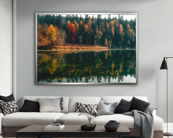 Lake View Wall Art Nature View Wall Art Nature View Wall Art Nature Landscape Nature Landscape Print