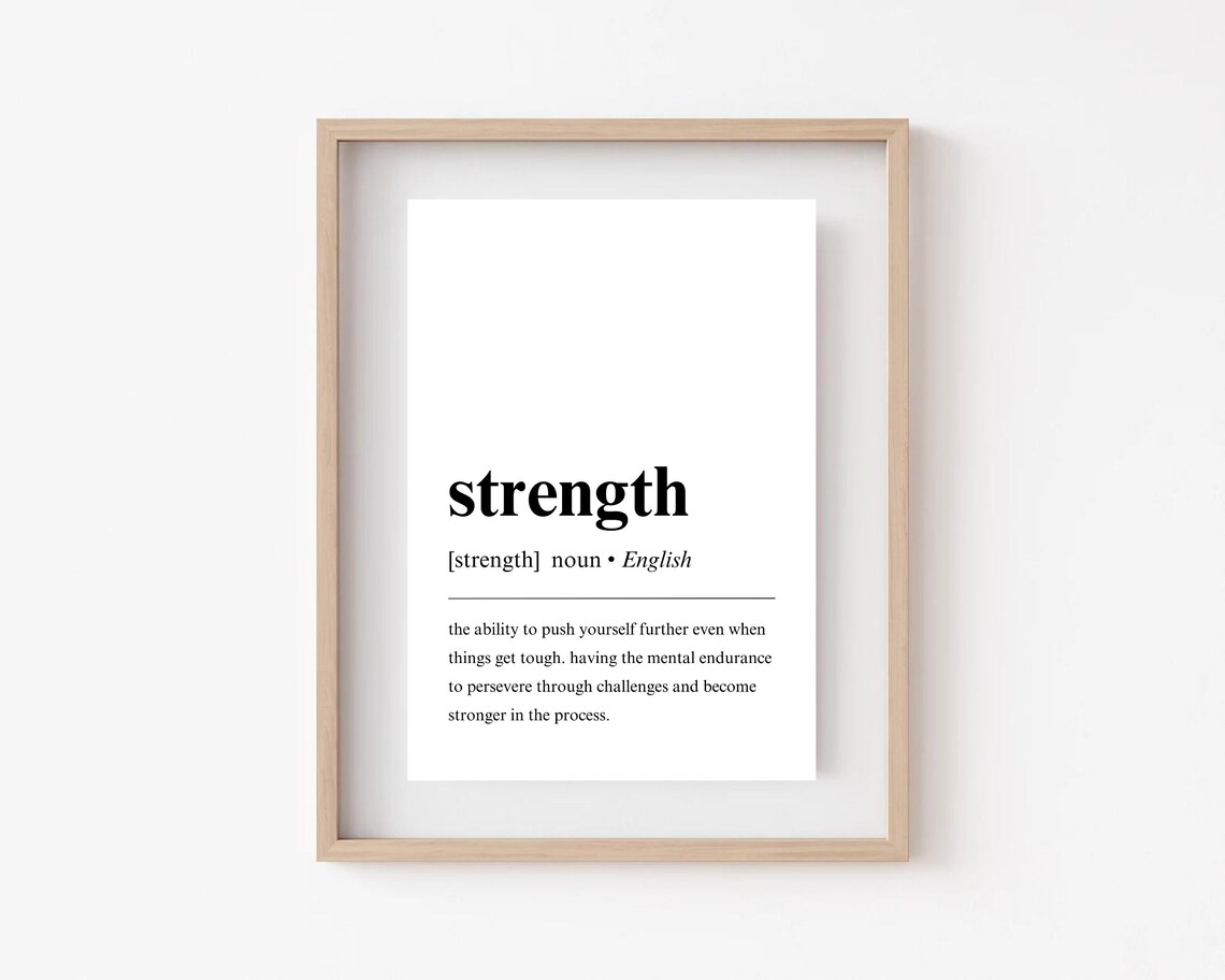 Gym Motivational Office Definition Poster, Fitness Decor - Image 3