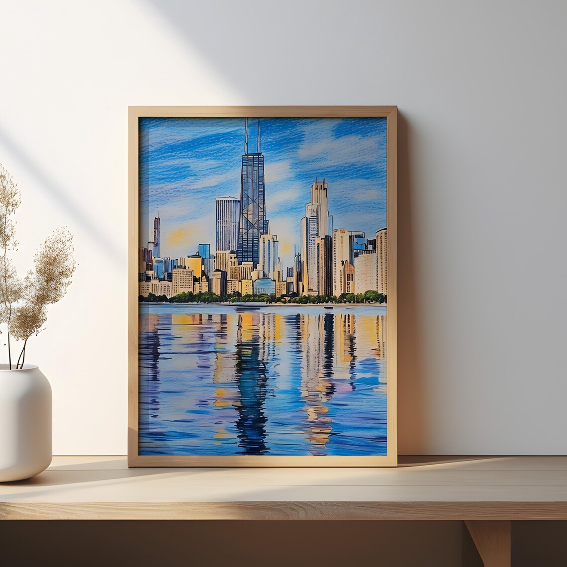 Chicago Skyline, Illinois Travel Decor Poster - Image 3