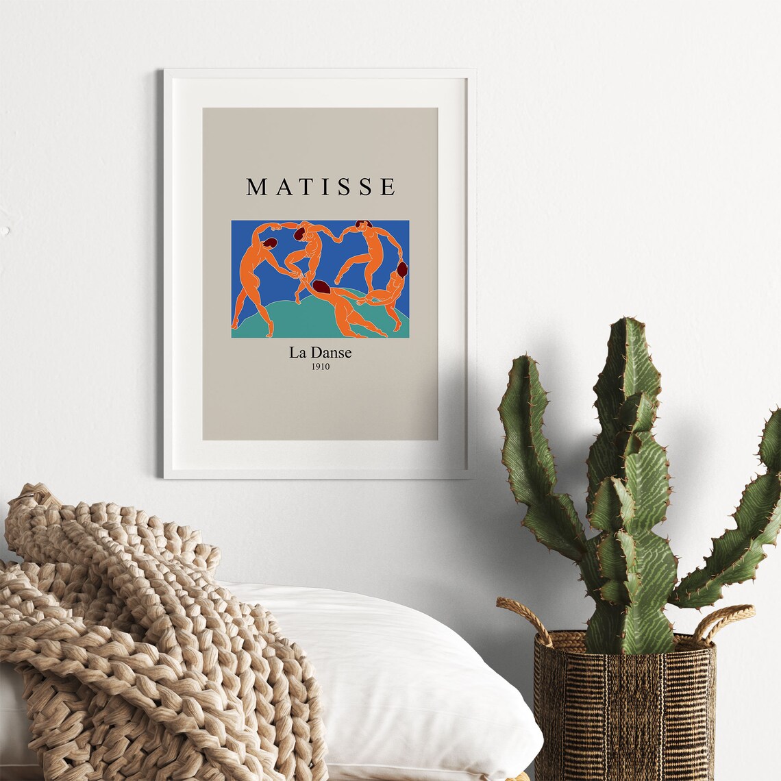 Henri Matisse Dance Print Midcentury Modern Wall Art Dance Exhibition Poster Abstract Minimalist Wall Decor - Image 4
