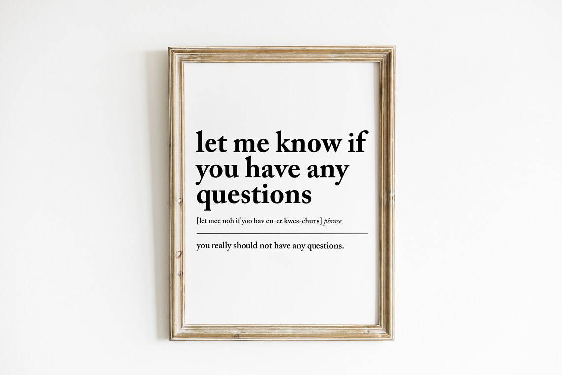 Funny Office Sign, Home Office Decor