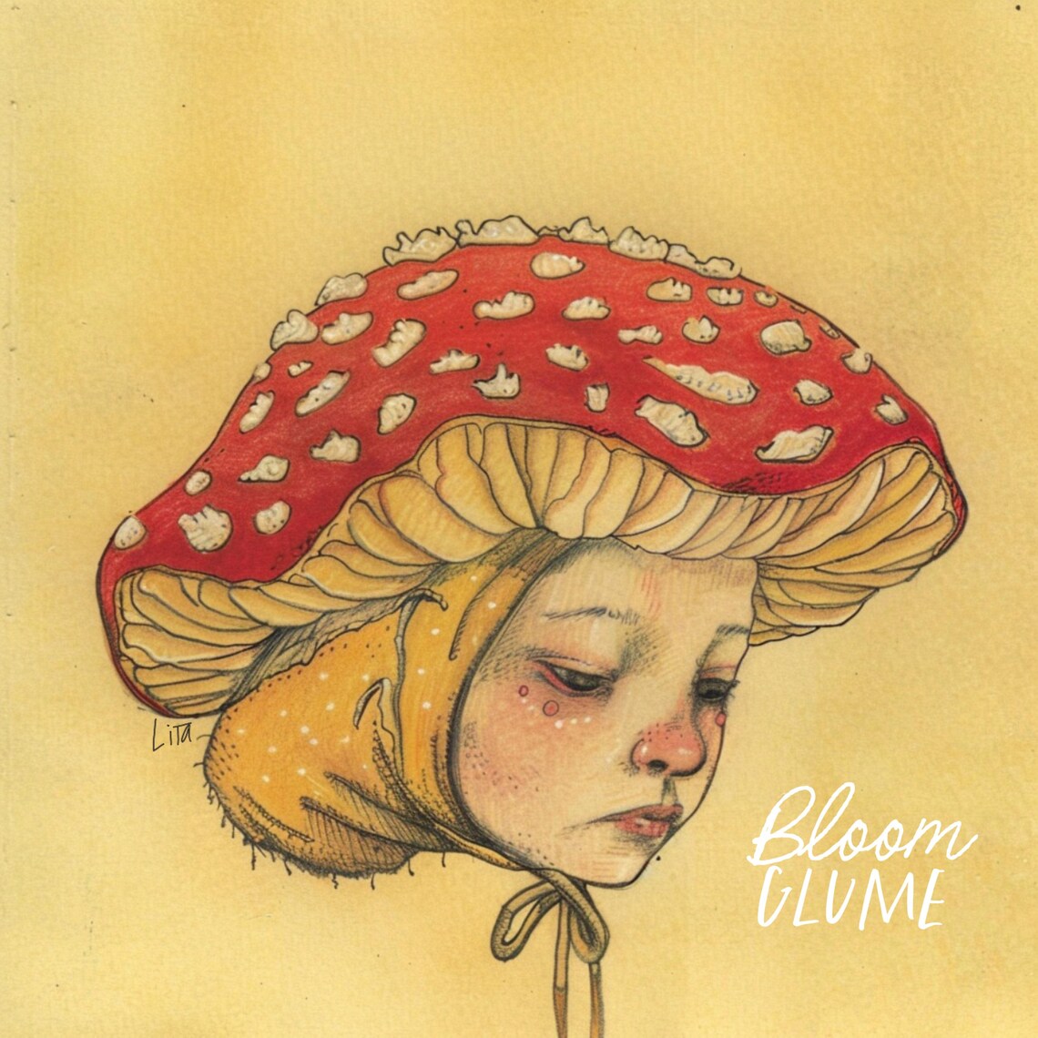 Glume Shroom Series, Cottagecore Mushroom Art Print