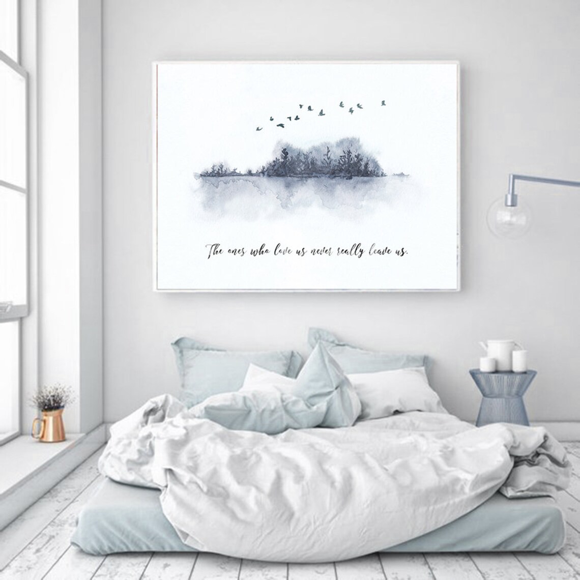 Love Quote Memorial Art Print, In Memory Gift - Image 4