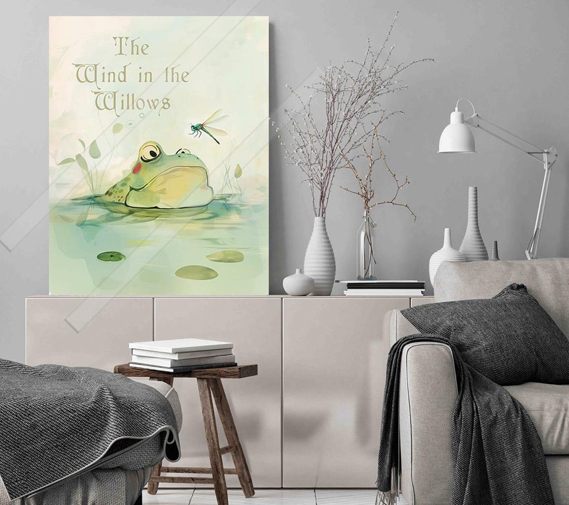 Mr Toad From The Wind In The Willows Art Print Home Decor Bff Gift Housewarming Gift - Image 3
