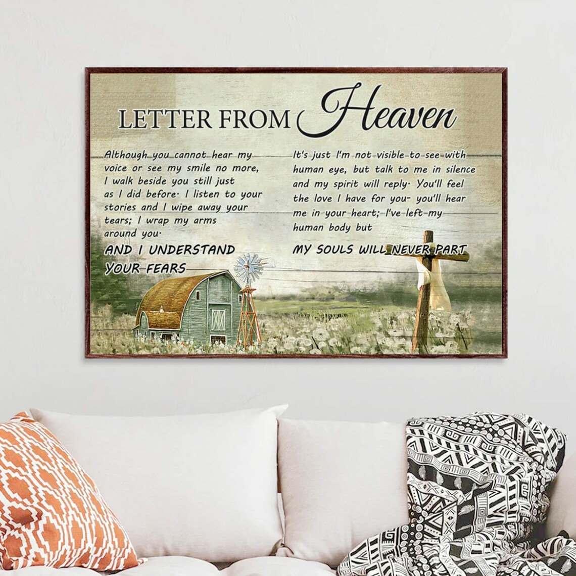 Letter From Heaven Christmas 2023 Poster - Image 3