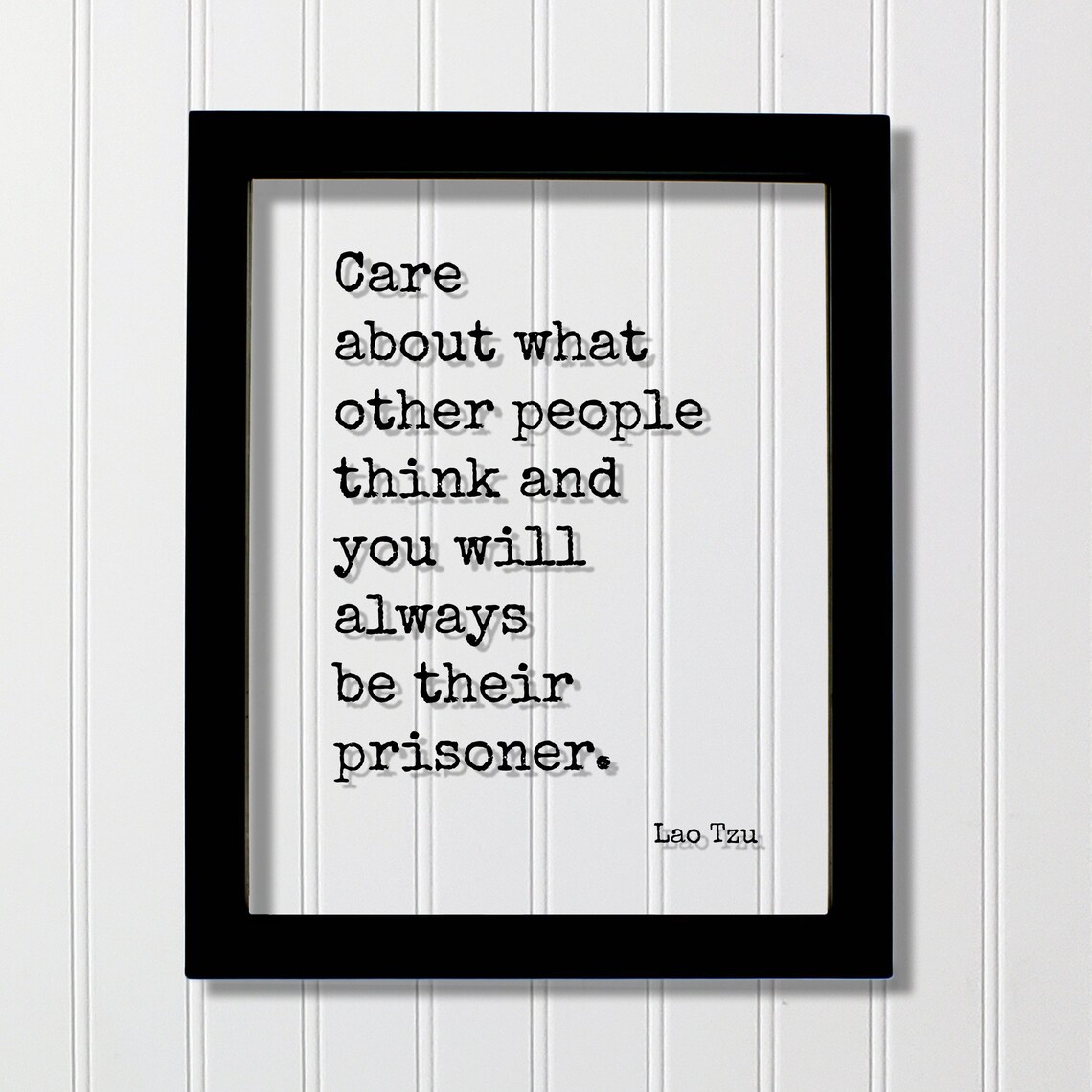 Lao Tzu Quote Art Print, Tao Te Ching Saying