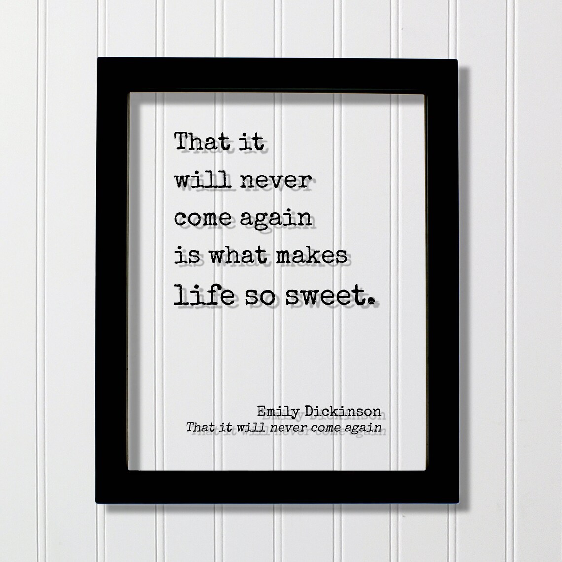 Emily Dickinson Quote Art Print, Inspirational Typography