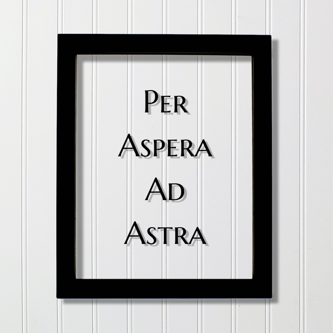 Per Aspera Ad Astra Latin Quote Art Print
