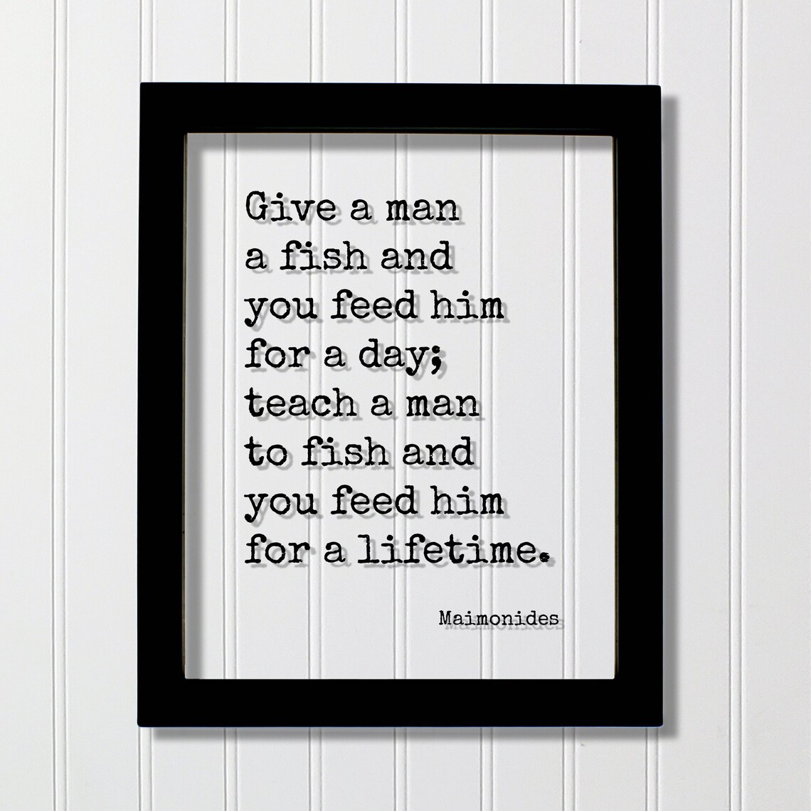 Maimonides Quote Art Print, Teacher Education Gift
