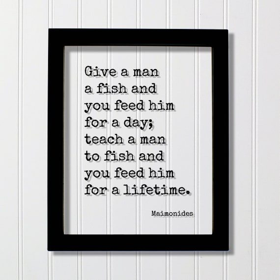 Maimonides Quote Art Print, Teacher Education Gift