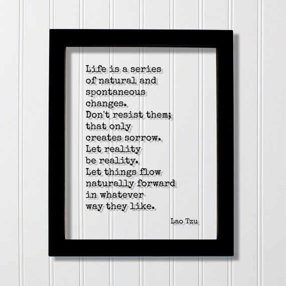 Lao Tzu Tao Te Ching Quote Art Print