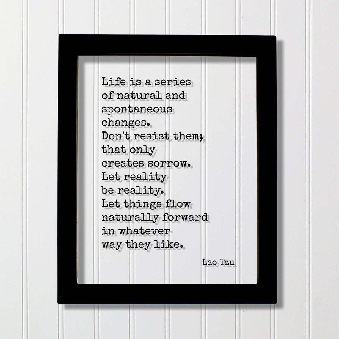 Lao Tzu Tao Te Ching Quote Art Print