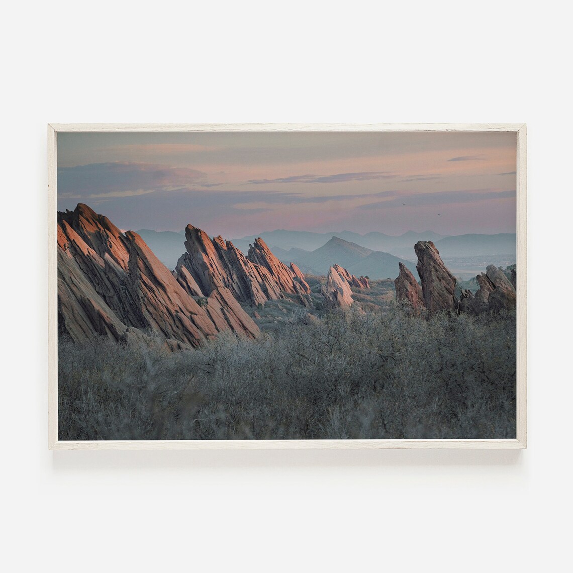 Garden of the Gods Rocks, Colorado Travel Poster