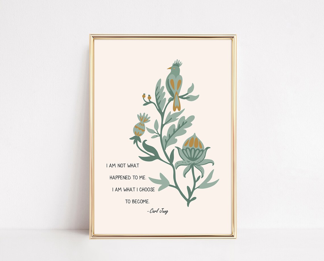 Carl Jung Quote Print, Psychology Office Decor - Image 3