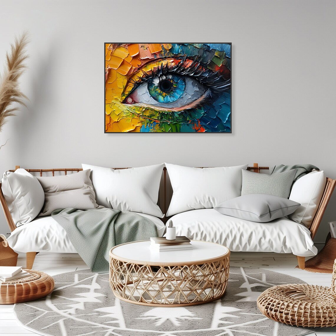 Makeup Studio, Vibrant Minimalist Art Print - Image 2