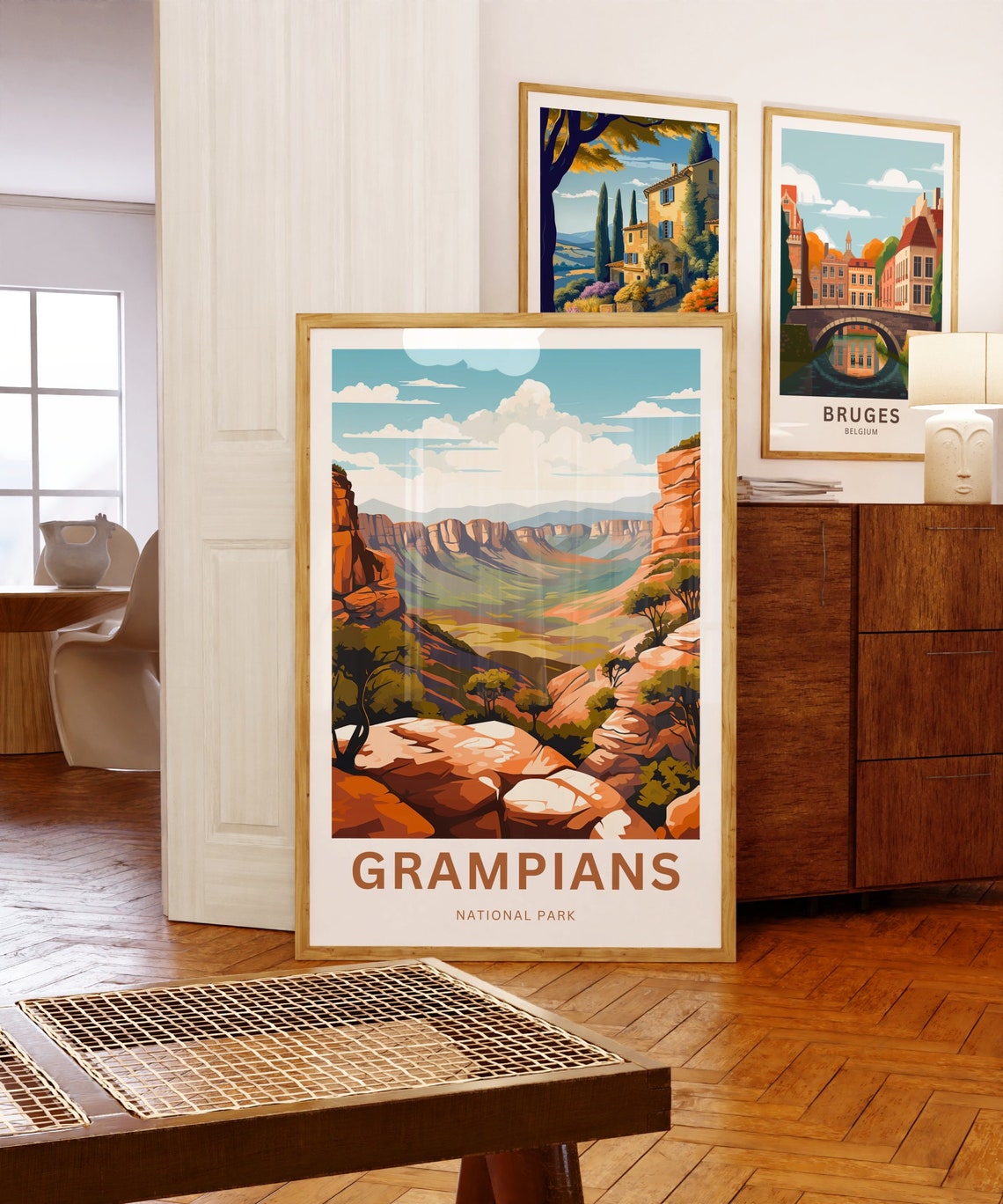 Personalized Grampians National Park Red Canyon Custom Travel Poster - Image 5
